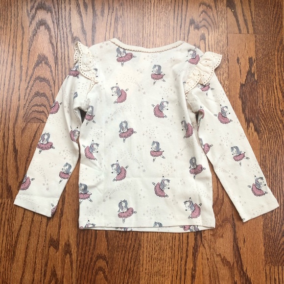 NEW H&M Ballerina Unicorn Shirt - Picture 3 of 6